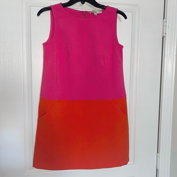 LOFT Dresses & Skirts - LOFT Pink and Orange Dress